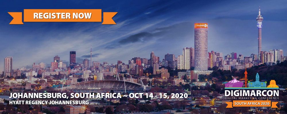 DigiMarCon South Africa 2020 Register